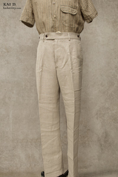 Novelist Trousers - Sand - 30, 34, 36