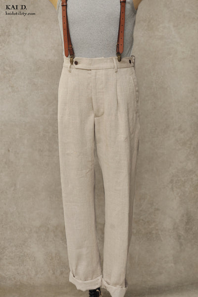 Novelist Trousers - Sand - 30, 34, 36