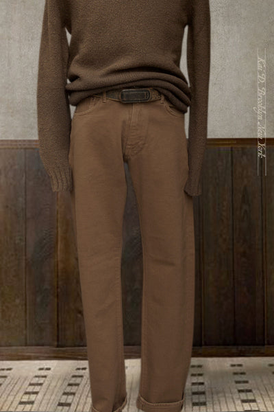 M8 Straight Fit Jeans - Nutella  -32, 34, 35, 36