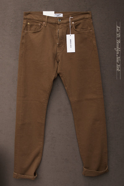 M8 Straight Fit Jeans - Nutella  -32, 34, 35, 36