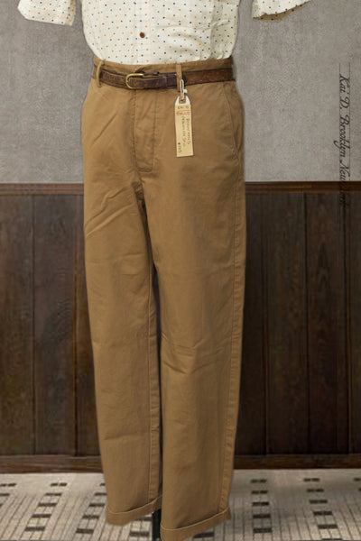 Bosun Pants - Comfort Organic Cotton Twill - 30, 32, 34, 36