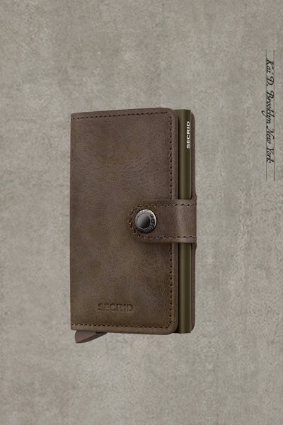 Secrid Miniwallet - Oak