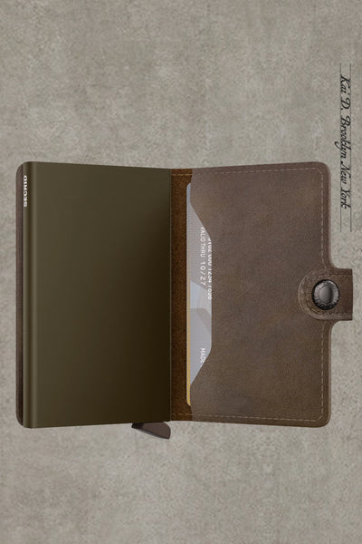 Secrid Miniwallet - Oak