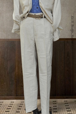 Bosun Pants -Oat Sabi Linen - 30, 32, 34, 36
