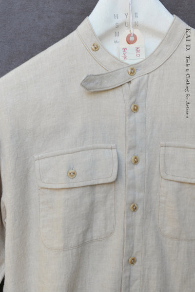 Jackie Shirt - Oatmeal Flannel - XS, M