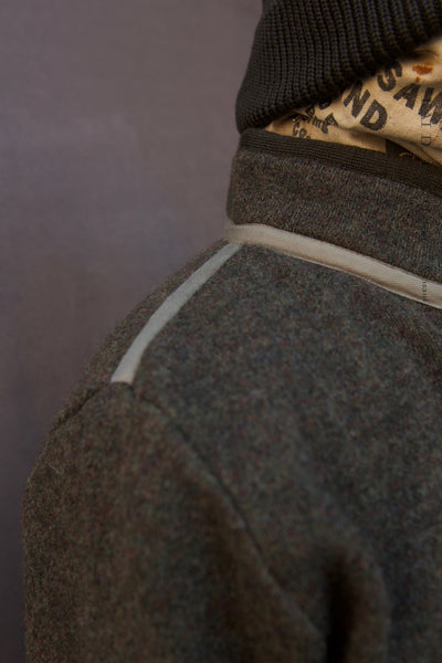 Boiled Wool Explorer Jacket - Khaki - L, XL