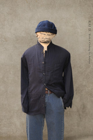 O'Hara Shirt - Double Gauze in Navy - M, L, XL