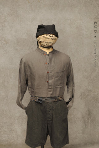 Okada Smock Shirt - Dove Grey - M, L, XL