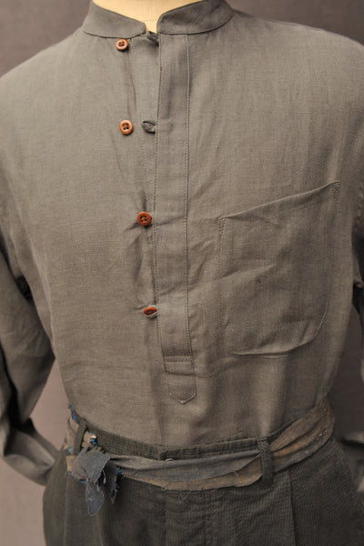 Okada Smock Shirt - Dove Grey - M, L, XL