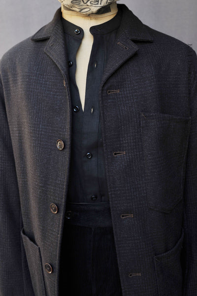 Old Town Jacket - Tonal Wool Plaid - S, M, L, XL