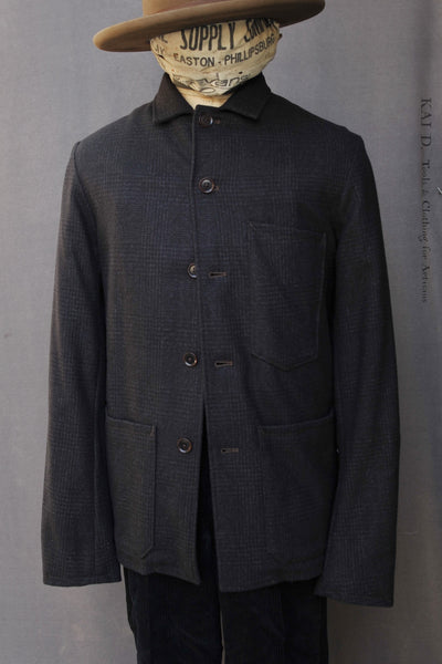 Old Town Jacket - Tonal Wool Plaid - S, M, L, XL