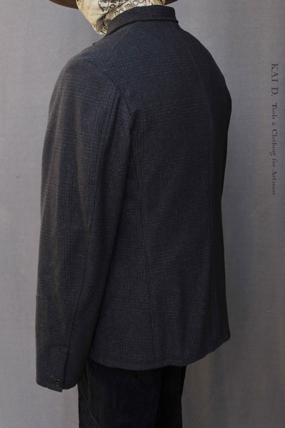 Old Town Jacket - Tonal Wool Plaid - S, M, L, XL