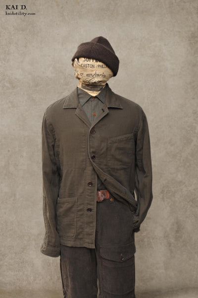 Architect Jacket - Garment Dyed Triple Gauze Cotton - S