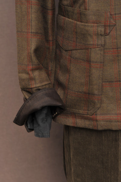 Degas Work Jacket - English Wool - Olive Drab - L