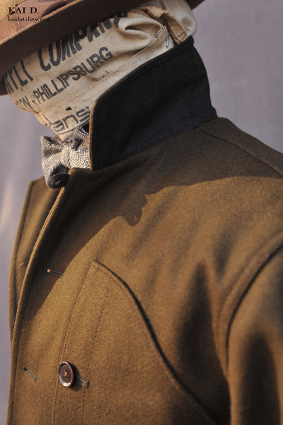 Hardy Chore Jacket - Heavy Wool Melton - S, M, L, XL (NO RETURN)