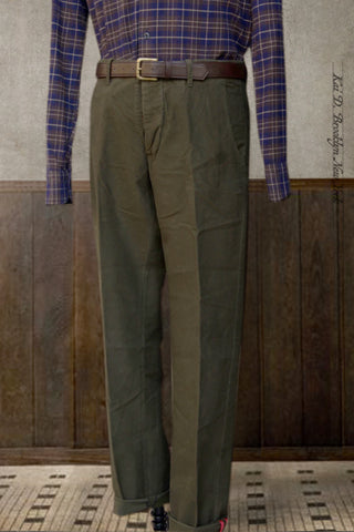 Butter Soft Moleskin Borough Pants - Olive - 30, 32, 34, 36