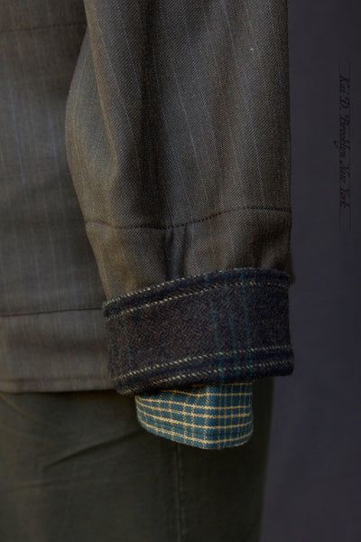 O'Hara Shirt - Super 120s Virgin Wool - Olive - S, M, L