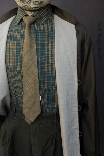 O'Hara Shirt - Super 120s Virgin Wool - Olive - S, M, L