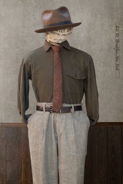 Cassady Shirt - Lux Touch Sueded Cotton - S, M, L, XL, XXL