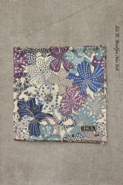 Liberty Floral Pocket Square - Retro Floral