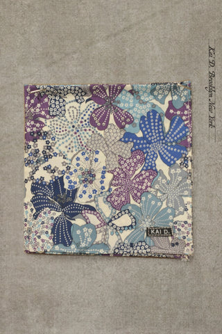 Liberty Floral Pocket Square - Retro Floral