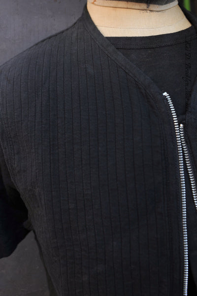 Padded Cotton Vest - Black - M, L, XL, XXL