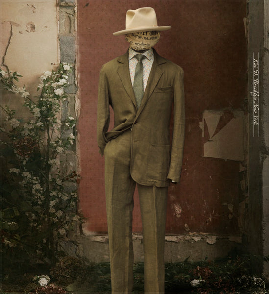 Shoemaker's Jacket - Crosshatched Linen Twill - L, XL