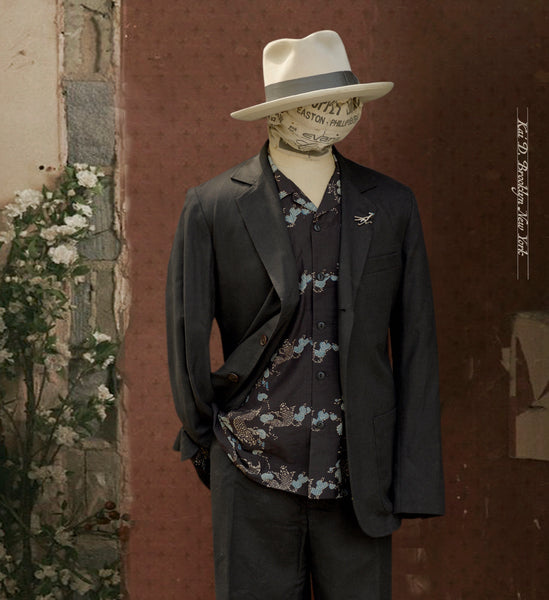 Shoemaker's Jacket - Black Herringbone Twill - XS, S, M, L, XL