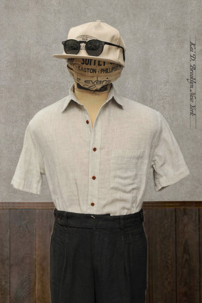 Double Gauze Cassady shirt - S, XL, XXL (NO RETURN)