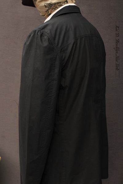 Charlie Three Button Blazer - Parachute Cotton  - L, XL