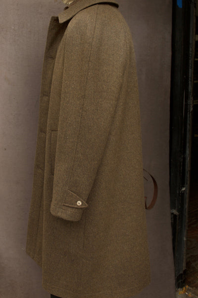 Parisian Raglan Coat - Austrian Wool - Chocolate Brown - 48 (NO RETURN)