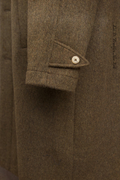 Parisian Raglan Coat - Austrian Wool - Chocolate Brown - 48 (NO RETURN)