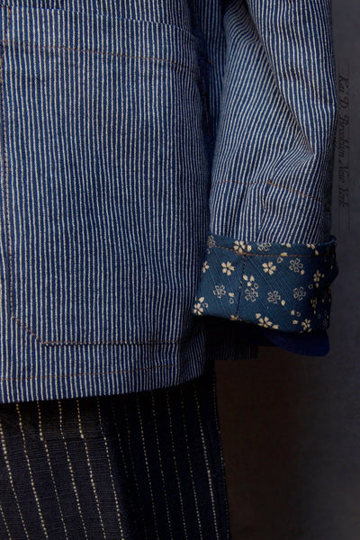 O'Hara Shirt - Pencil Stripe Cotton - XL