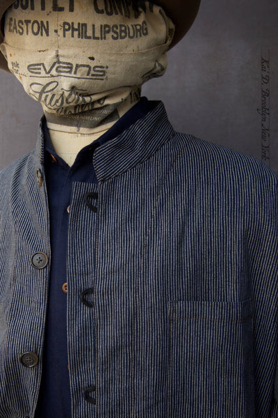 O'Hara Shirt - Pencil Stripe Cotton - XL