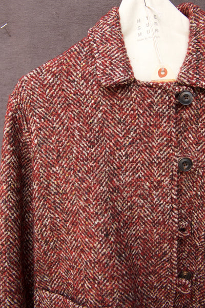 Mead Jacket - Italian Wool Herringbone -  M