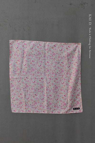 Cotton Bandana - Vintage Pink/Green Floral