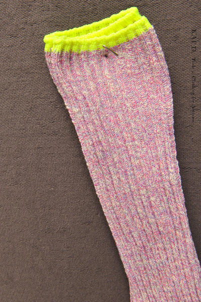 Tobias Socks - Marled Pink