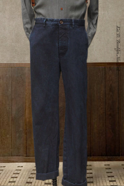 Bosun Pants - Indigo Pique - 32, 34