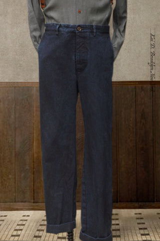 Bosun Pants - Indigo Pique - 32, 34