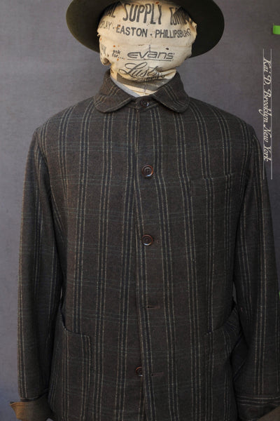 Artisan Field Jacket - Wool Cashmere Plaid - S, M, L, XL, XXL