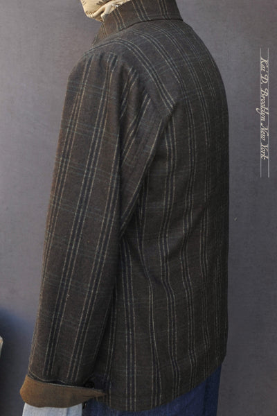 Artisan Field Jacket - Wool Cashmere Plaid - S, M, L, XL, XXL