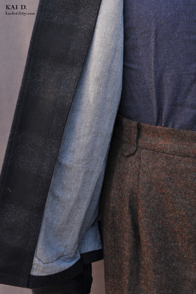 Hardy Chore Jacket - Tonal Wool Plaid - S, M, L