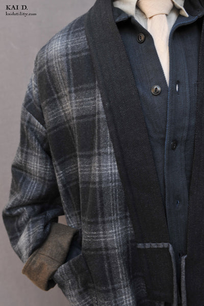 Full Length Japanese Farmer Coat - Montana - Medium