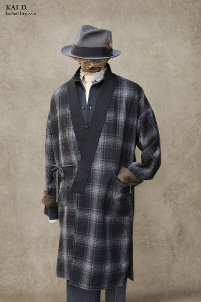 Full Length Japanese Farmer Coat - Montana - Medium