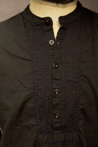 Poet Pop Over Shirt -  Over Dyed Cotton Lawn - M, L (No Return)