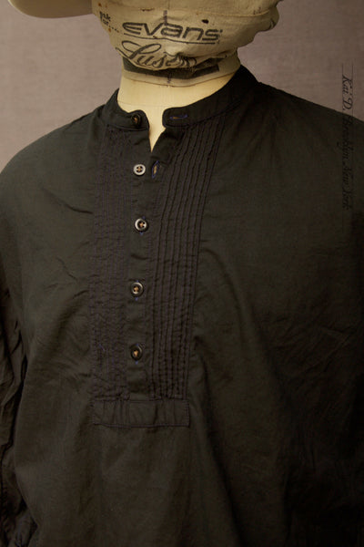 Poet Pop Over Shirt -  Over Dyed Cotton Lawn - M, L (No Return)