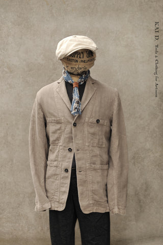 Heavy Linen Laborer Jacket- Rigging - 46
