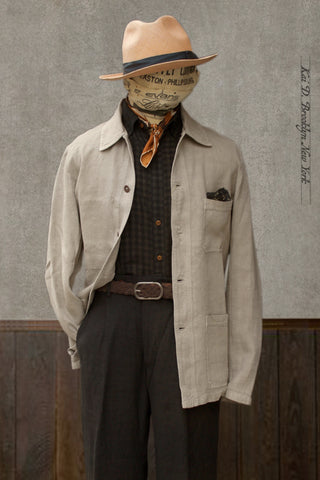 No. 5 Linen Jacket - RIgging -  44, 46, 48