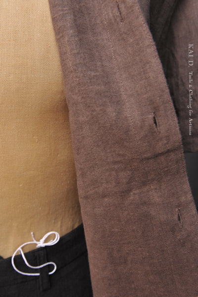 Cassady Shirt - Rosewood Shibui Linen - S, M, L, XL, XXL
