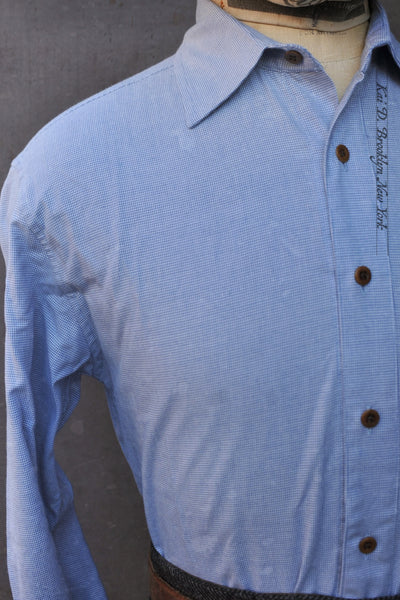 Cassady Shirt (Relaxed Cut)- Royal Touch Peached Cotton - S, M, L, XL, XXL